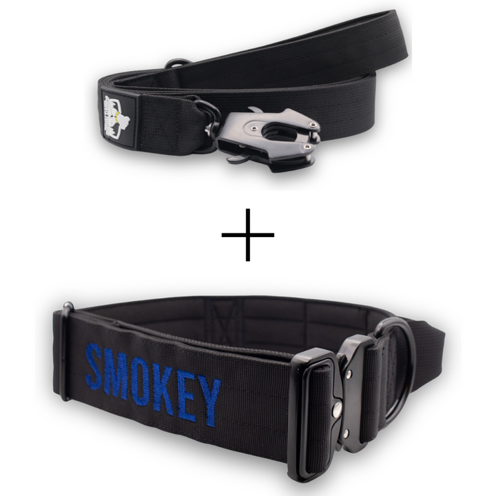 Bully Proof Set Leash + Collar